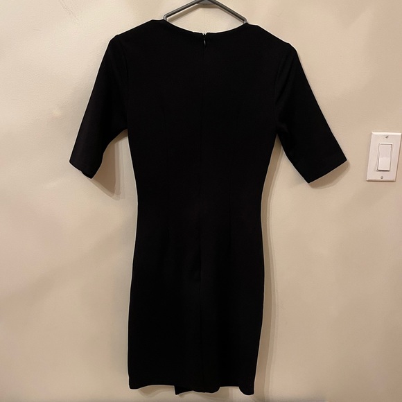 Black Lulu Midi Dress - Picture 6 of 8
